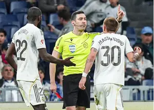 پایان زشت: اخراج مستقیم، محرومیت 2 بازیکن رئال