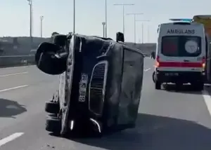 حادثه رانندگی برای همسر بازیکن سابق بارسا