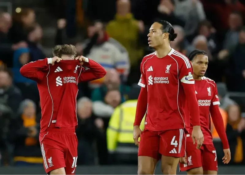 وولوز 2-1 لیورپول | شوک دقیقه آخر قعرنشین!