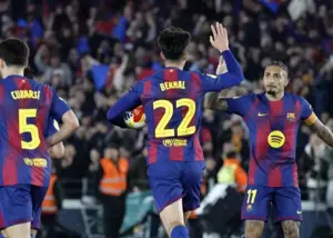 اعتراض ستاره بارسا: داور مانع صعود ما شد