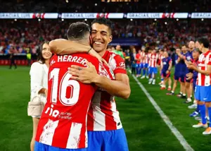 لوئیس سوارز به همه اتلتیکویی‌ها شام داد!