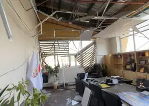 خسارت ۲۰ میلیاردی به ساختمان فدراسیون هندبال(عکس)