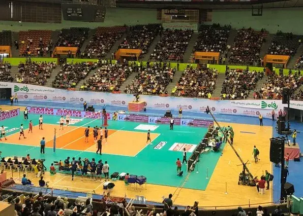 سالن محبوب لیگ جهانی والیبال در تهران تخریب شد 