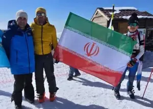 ‎رفتار جوانمردانه اسکی باز ایرانی در ازبکستان