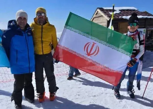‎رفتار جوانمردانه اسکی باز ایرانی در ازبکستان
