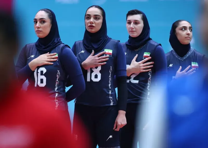 ستاره والیبال زنان: هر بمب خاطره‌ای را خاکستر می‌کند