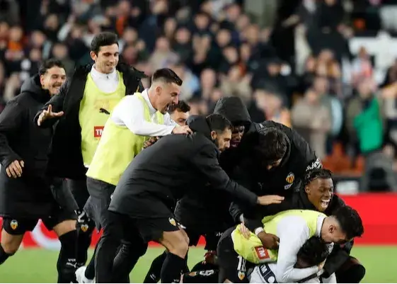 والنسیا سه سال چنین چیزی را ندیده بود