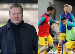 کومان: مسی در بارسا فقط به پدری پاس میداد!