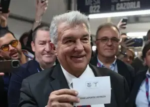 لاپورتا در صف رای‌گیری: پیروزی نزدیک است