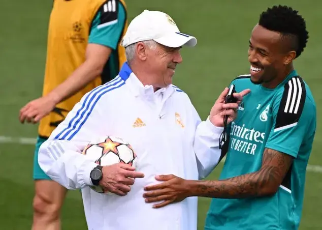 حرکت زیبای آنچلوتی برای دو بازیکن رئال