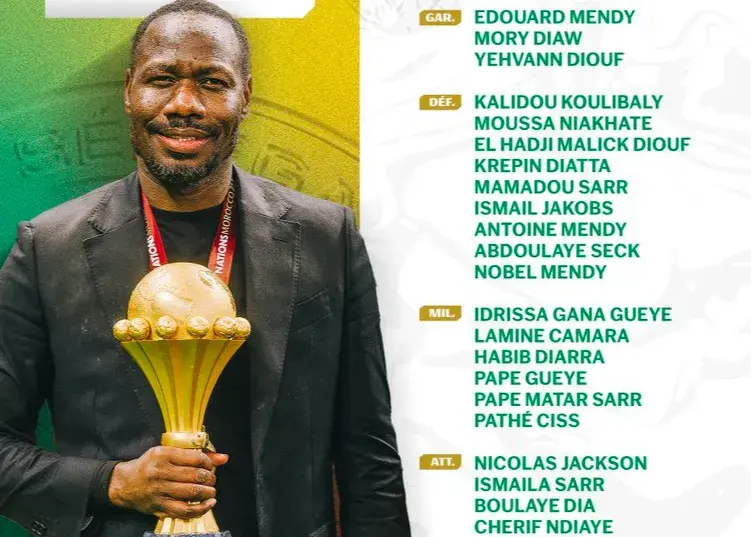 دهنکجی بامزه سنگال به قهرمانی غصبشده! (عکس)