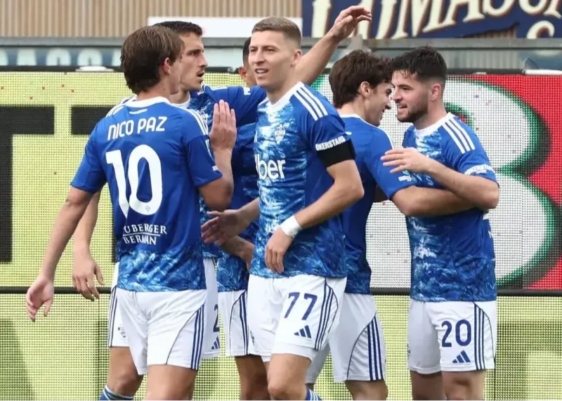 پنج هیچ کومو | توپخانه زیباترین تیم ایتالیا 