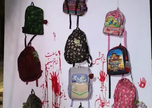 برپایی موکب آلومینیوم بهیاد شهداء (عکس)