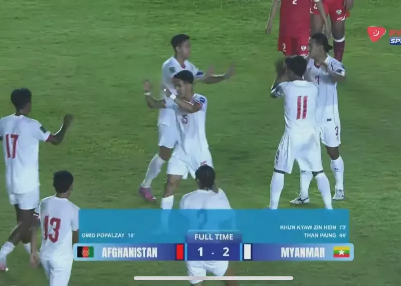 افغانستان حتی بازیکن ذخیره هم نداشت!