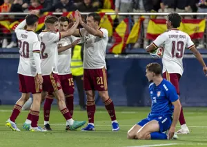 اسپانیا ۳-۰ صربستان | لاروخا آماده جام جهانی