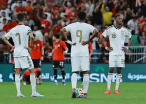 بازیکنان عربستان در یک ناامیدی بزرگ