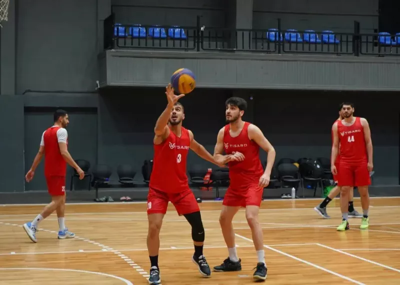 تمرینات بسکتبالیست‌های ایران برای چین(عکس)