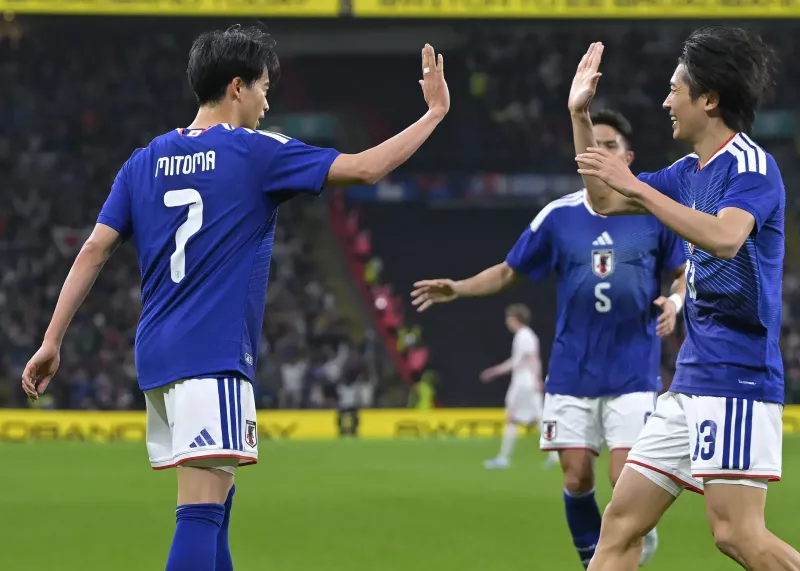 آیین جالب رونمایی از لیست ژاپن در جام جهانی