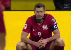 پایان ابرستاره: واکنش دلخراش لواندوفسکی (عکس)