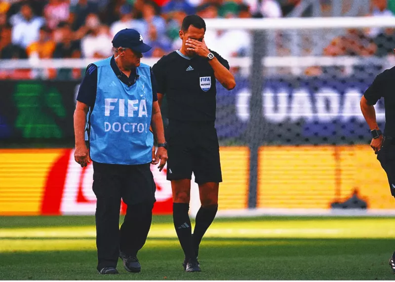 گریه داور معروف: جام جهانی از دست رفت!