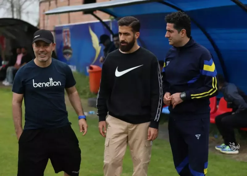 مدافع تراکتور، چهره تازه دوستانه‌های شمال(عکس)