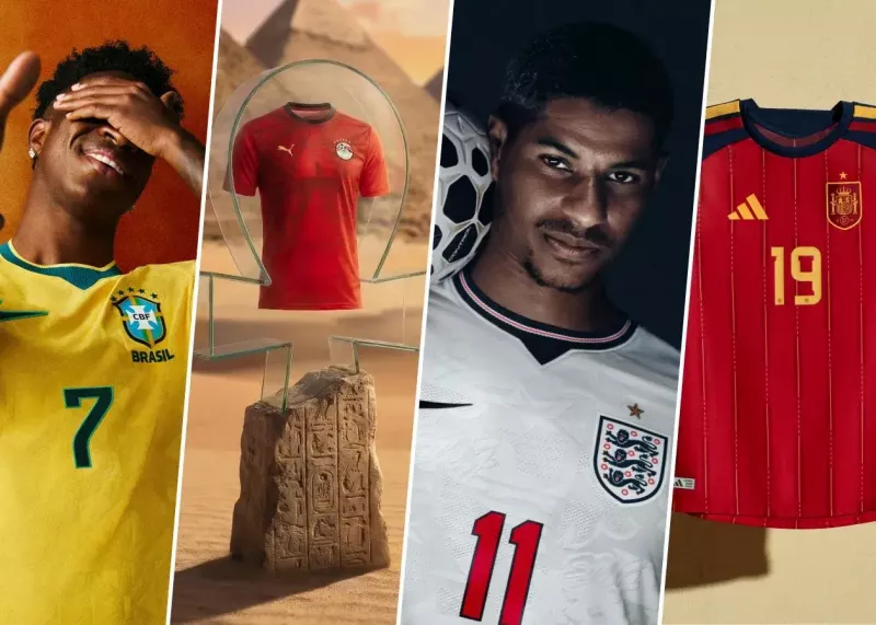 همه کیتهای جام جهانی - منهای ایران! (عکس)