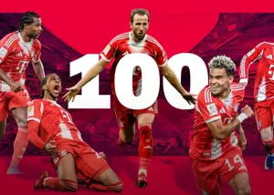 آمار دیوانه‌وار شاگردان کمپانی: بایرن ۱۰۰تایی شد!