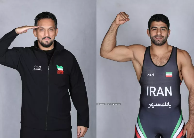 ستاره و سرمربی ایران بر بام کشتی آسیا