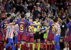 صدای اتلتیکو بلند شد: چطور این خطا اخراج نداشت؟