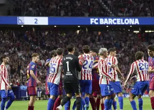 بارسا نگران جنگ تمام‌عیار اتلتیکو در لیگ قهرمانان