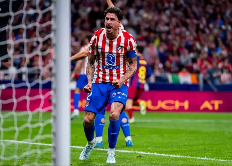 مصدومیت ستاره اتلتیکومادرید به نفع بارسلونا!