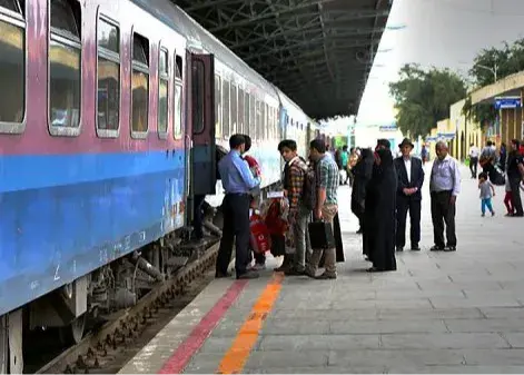 توقف حرکت قطارها از راه آهن مشهد