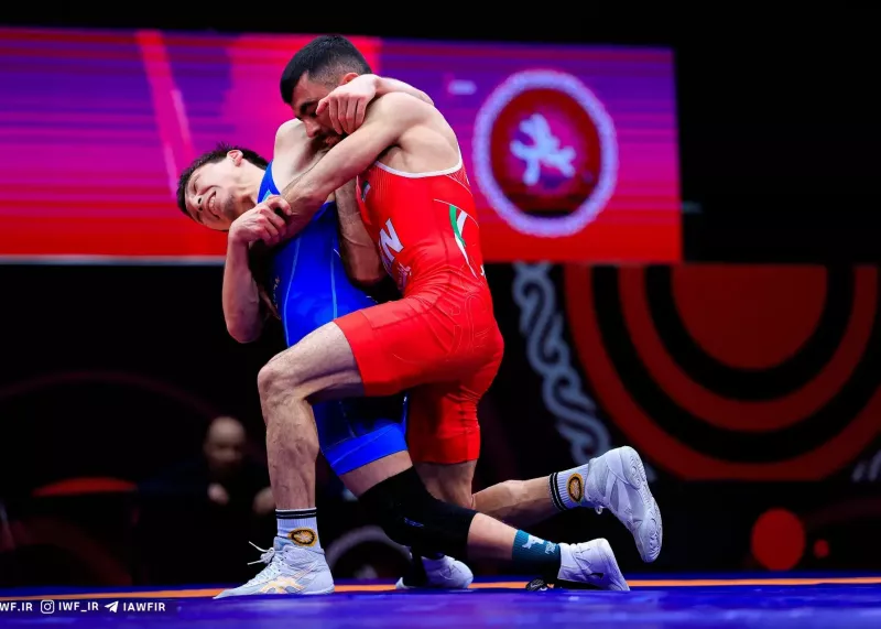 اولین مدال کشتی فرنگی با شکست میزبان