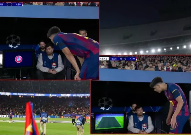 یوفا نمایشگر VAR را روی ستاره بارسا بست!