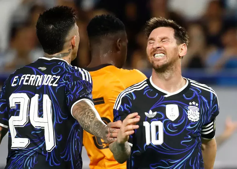 تیم ملی آرژانتین هوادارانش را ناامید کرد