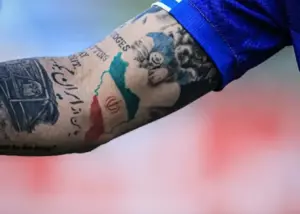 خودنمایی تتوی روزبه در اولین تمرین سال (عکس)