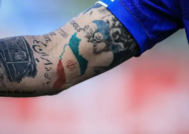 خودنمایی تتوی روزبه در اولین تمرین سال (عکس)