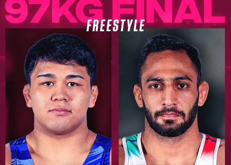 امیرعلی - آرش: جذاب ترین فینال کشتی آسیا