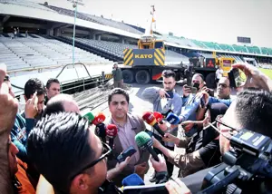 آخرین خبر از تعویض چمن استادیوم آزادی