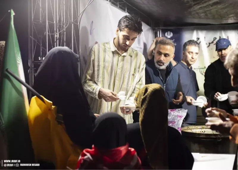 حضور ستاره جوان استقلال در موکب فدراسیون