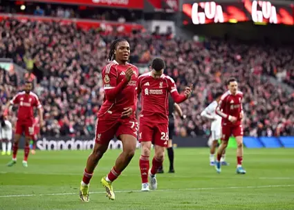 نور یک بچه 17 ساله برای غلبه بر تاریکی در آنفیلد