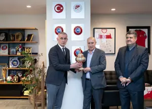 قدردانی رئیس فدراسیون فوتبال ترکیه از تاج