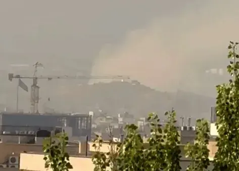 دلیل دود مشاهده شده در تهران