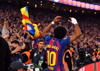 پیام یامال با عکس لبرون: ریمونتادا در خون ماست