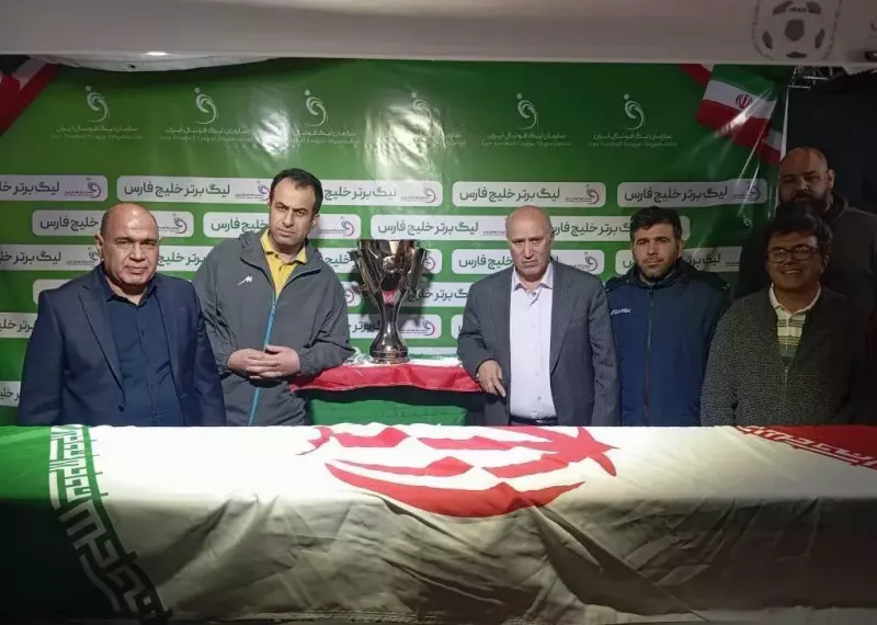 تاج با رزاقی‌نیا و حبیبی‌نژاد در موکب سازمان لیگ