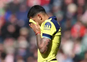 مصدومیت شدید ستاره آرژانتین از ناحیه رباط صلیبی