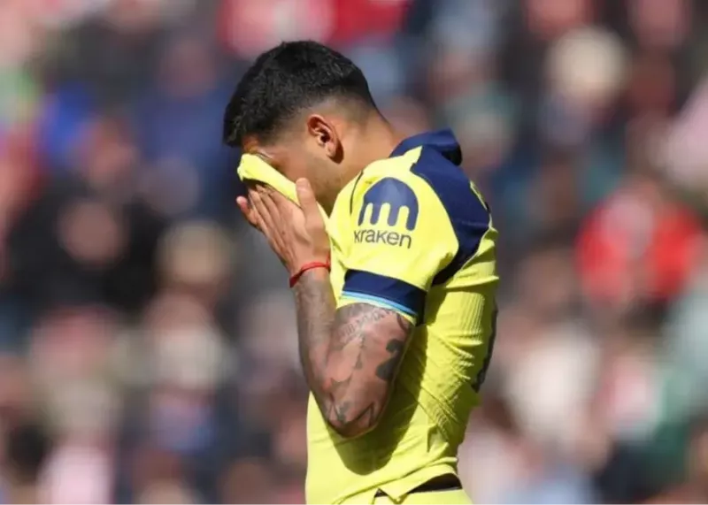 مصدومیت شدید ستاره آرژانتین از ناحیه رباط صلیبی