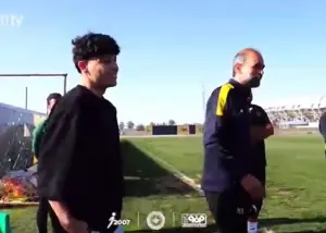 تمرین امروز سپاهان مهمان ویژه داشت!