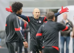 نسخه آرین روبن برای آقایی بایرن در اروپا