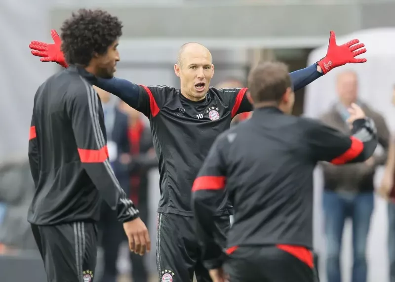 نسخه آرین روبن برای آقایی بایرن در اروپا